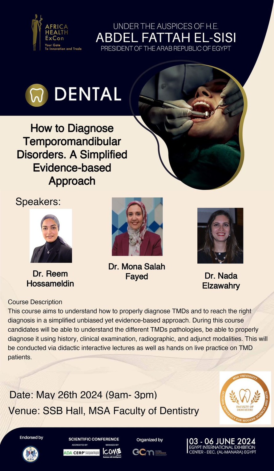 How to Diagnose Temporomandibular Disorders. A Simplified Evidence-based Approach