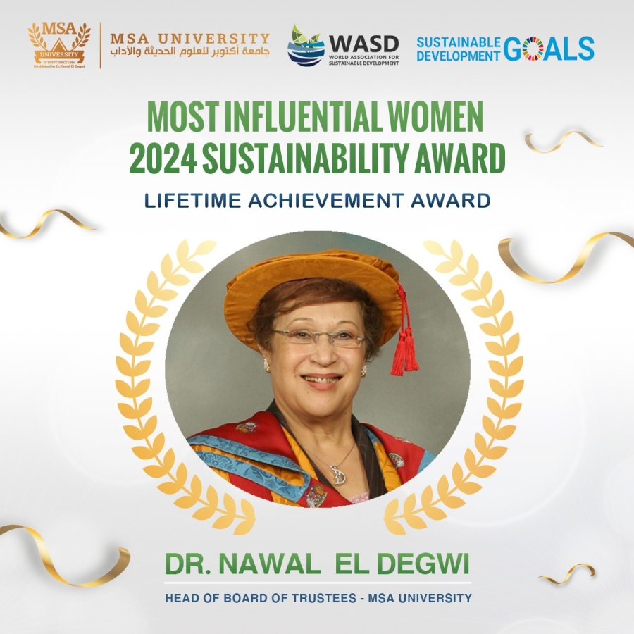 Dr. Nawal El Degwi – The Most Influential Women 2024 Sustainability Awards